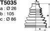 DEPA T5035 Bellow Set, drive shaft